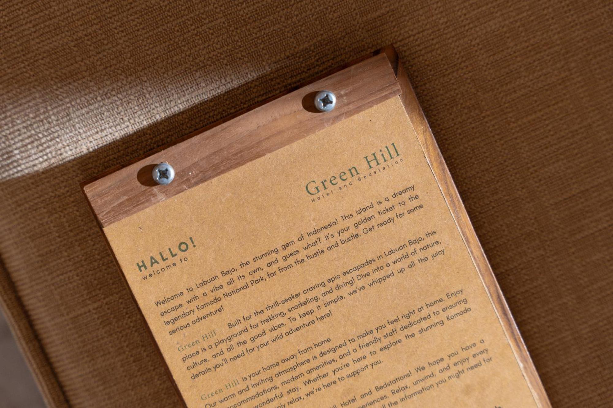 Green Hill Boutique Hotel Labuan Bajo Exterior foto